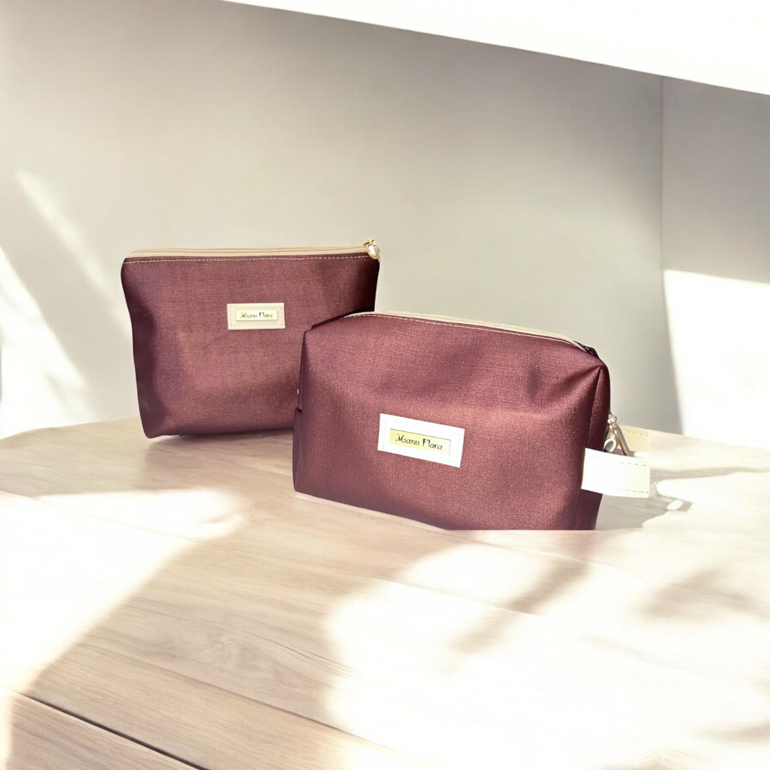 kit Necessaire elegante vinho - Imagem 3