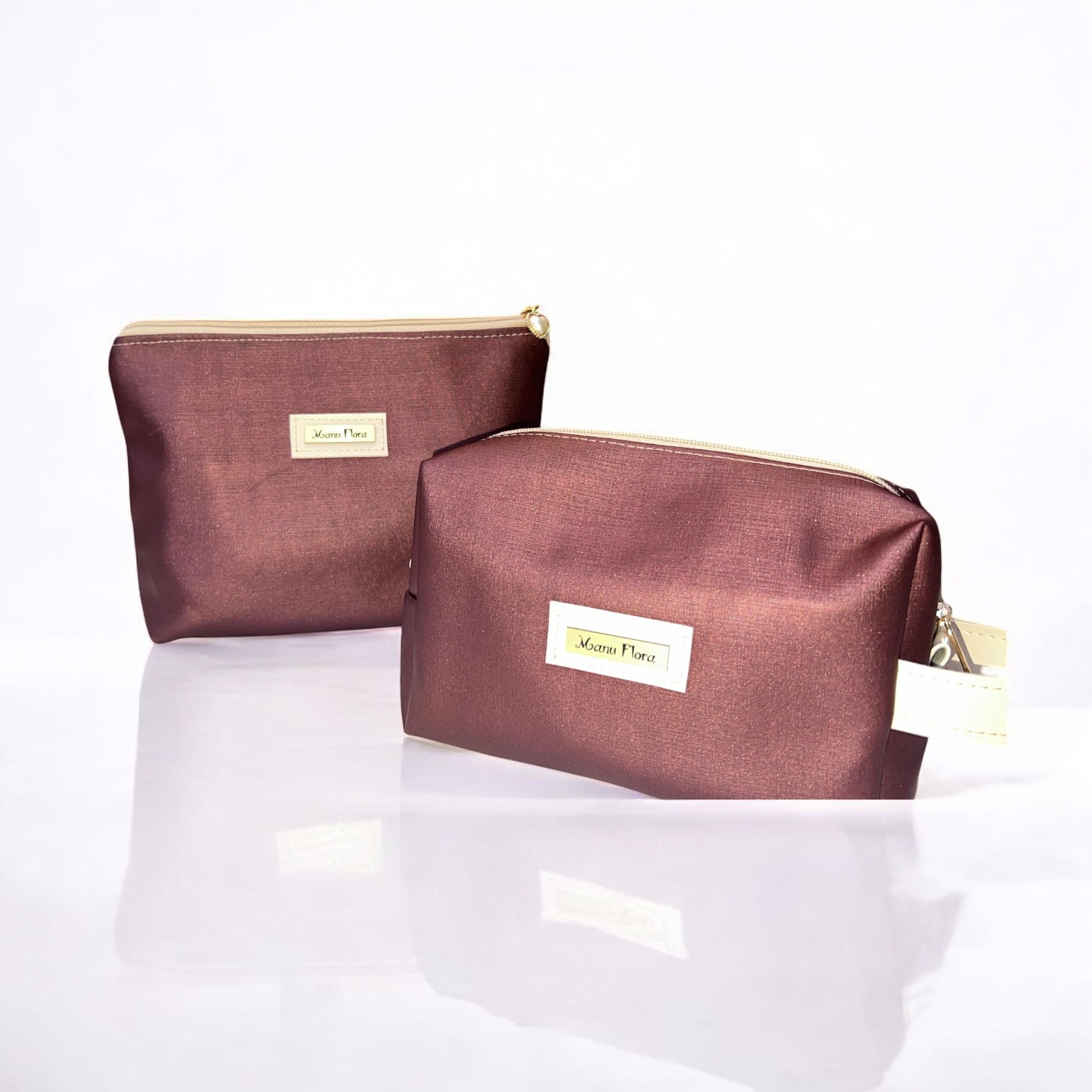 kit Necessaire elegante vinho